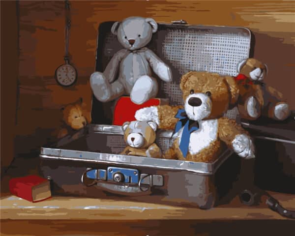 דובים במזוודה